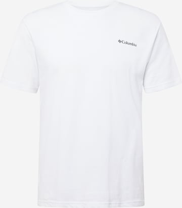 COLUMBIA - Camiseta funcional 'North Cascades' en blanco: frente