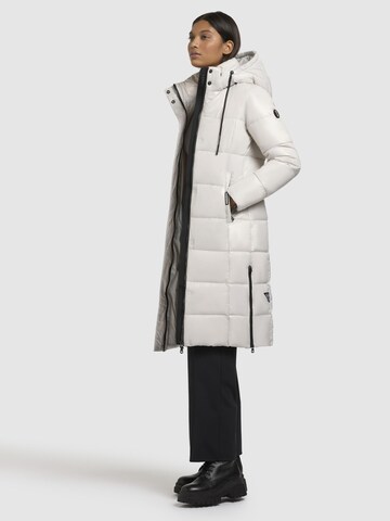 Cappotto invernale ' Shane2-YM ' di khujo in bianco