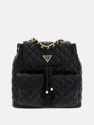 GUESS Раница 'Giully' в черно: отпред