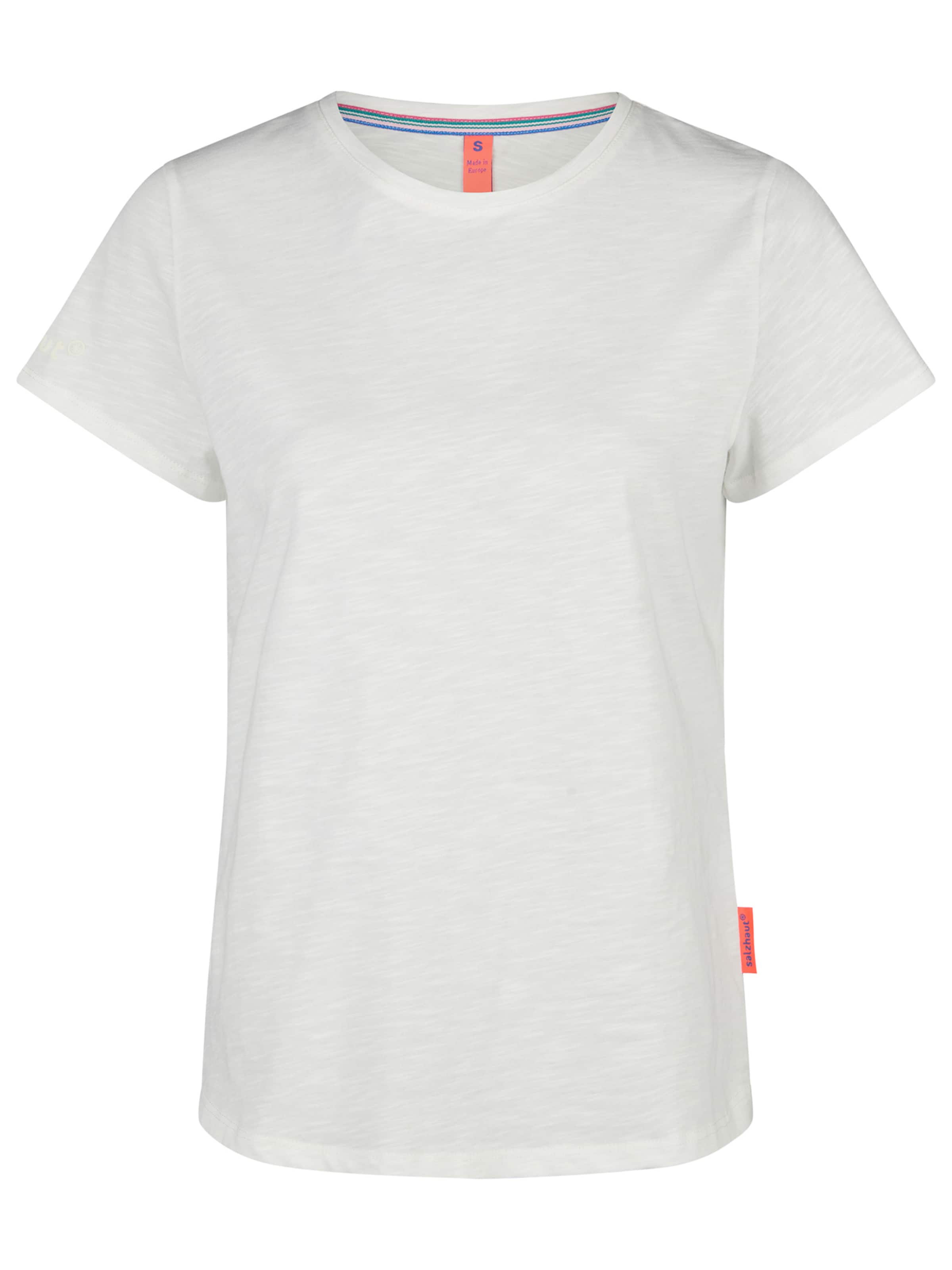 salzhaut Shirt 'Telgen' in Weiß: Vorderseite