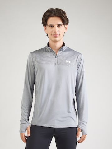 UNDER ARMOUR Functioneel shirt in Grijs: voorkant