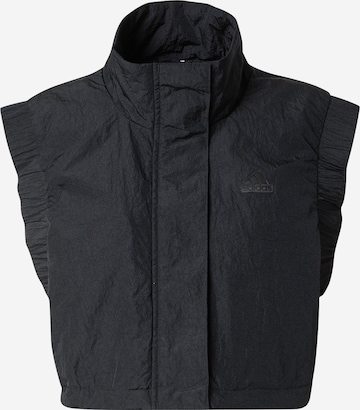 Gilet de sport ADIDAS SPORTSWEAR en noir : devant