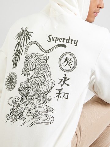 Superdry Collegepaita 'TOKYO' värissä valkoinen