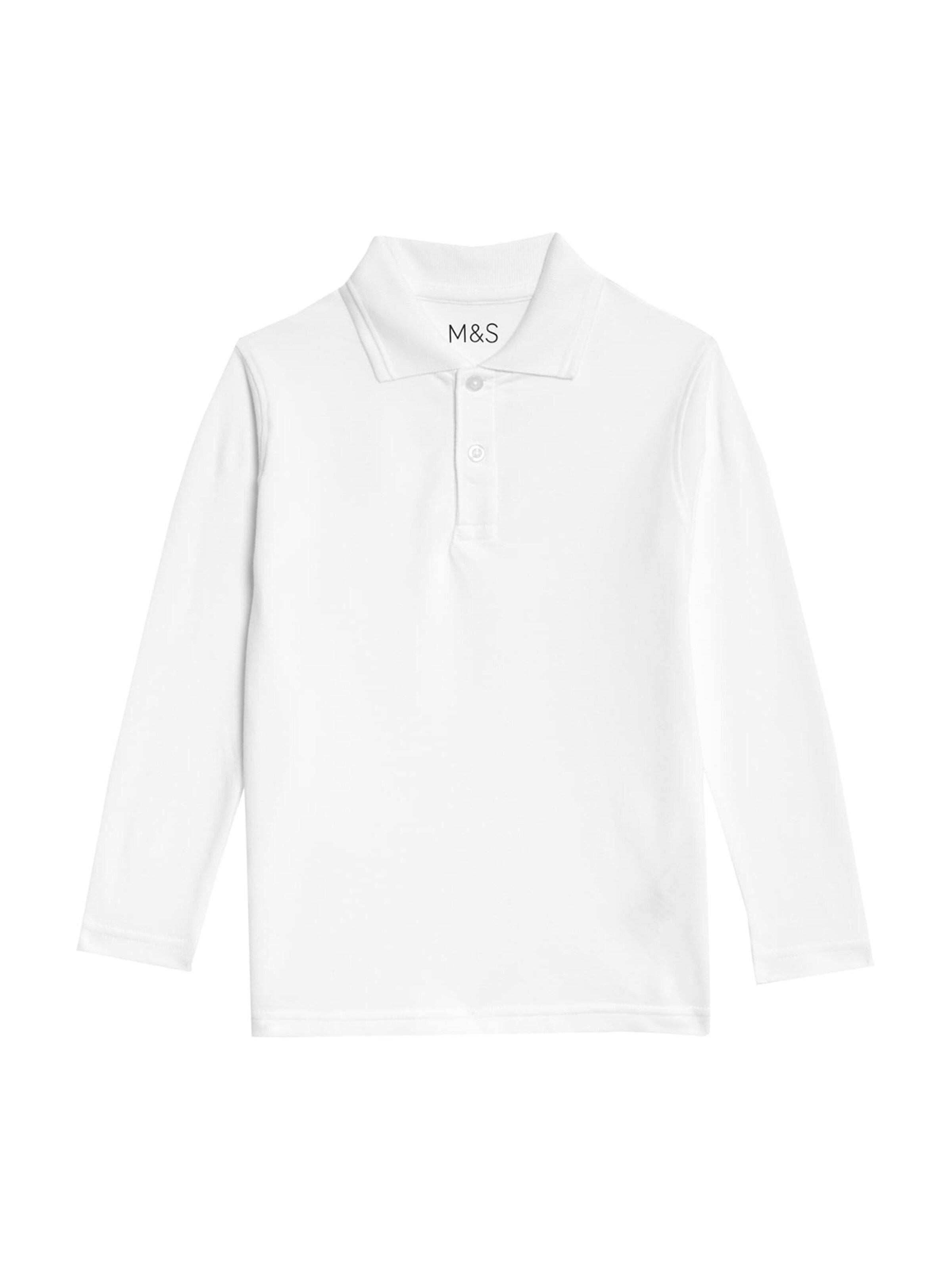 Marks & Spencer Poloshirt in Weiß