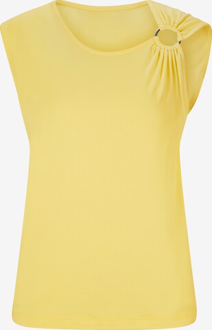 T-shirt heine en jaune : devant