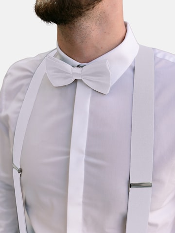 Massi Morino Suspenders in White