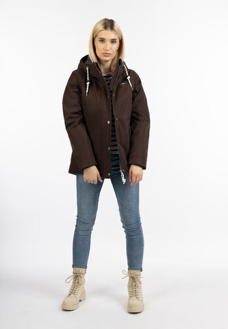 Schmuddelwedda Weatherproof jacket in Brown