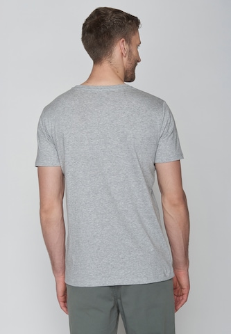 GREENBOMB Shirt 'Animal Stay Grounded' in Grijs