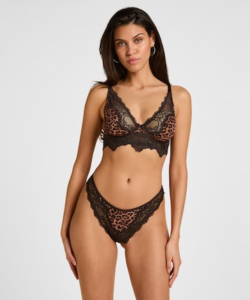 Hunkemöller BH 'Gabrielle' in Schwarz: Vorderseite
