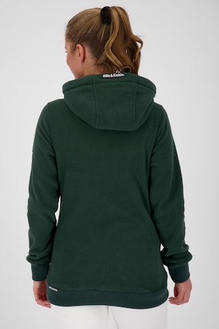 Alife and Kickin Zip-Up Hoodie 'YasminAK' in Green