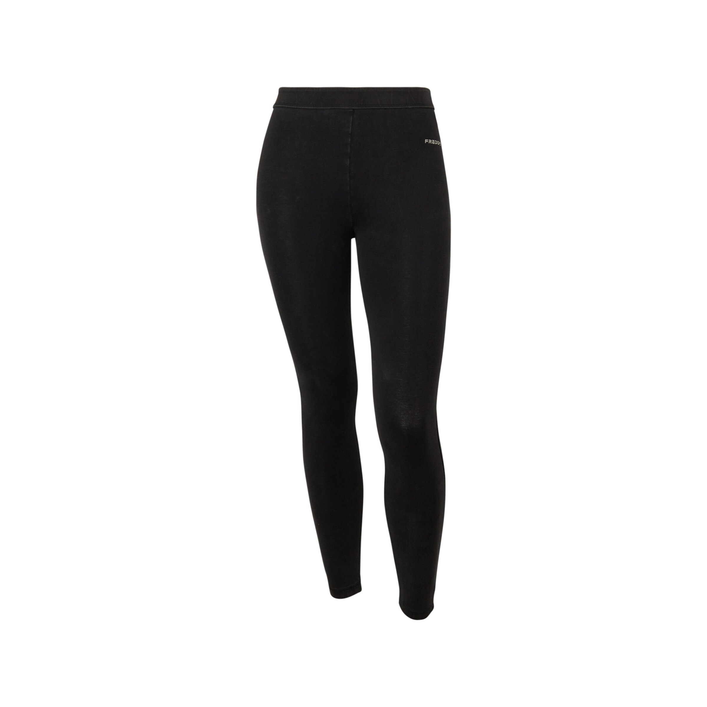 Freddy Skinny Jeggings in Schwarz: Vorderseite