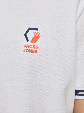 JACK & JONES Тениска 'Logan' в бяло