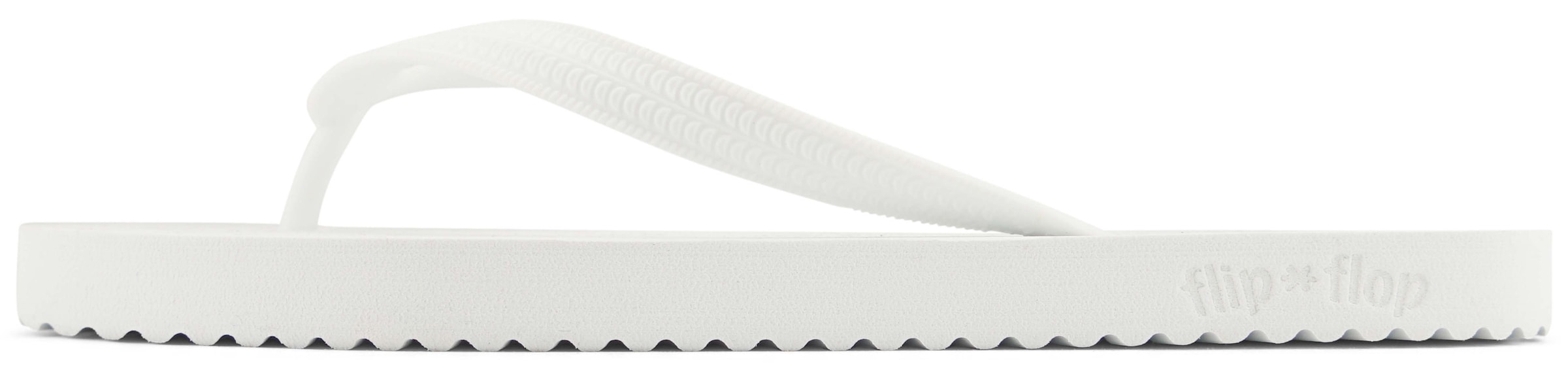 FLIP*FLOP Zehentrenner in Weiß: Vorderseite