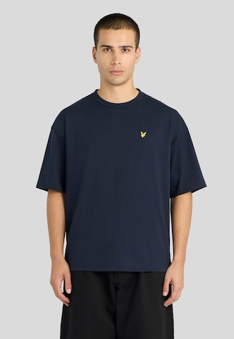 Maglietta di Lyle & Scott in blu: frontale