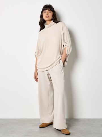 Pull-over 'Soft Touch' Apricot en beige
