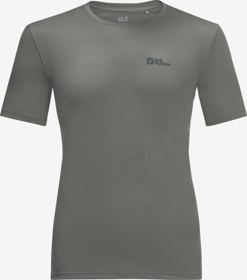 JACK WOLFSKIN Performance Shirt in Grey: front