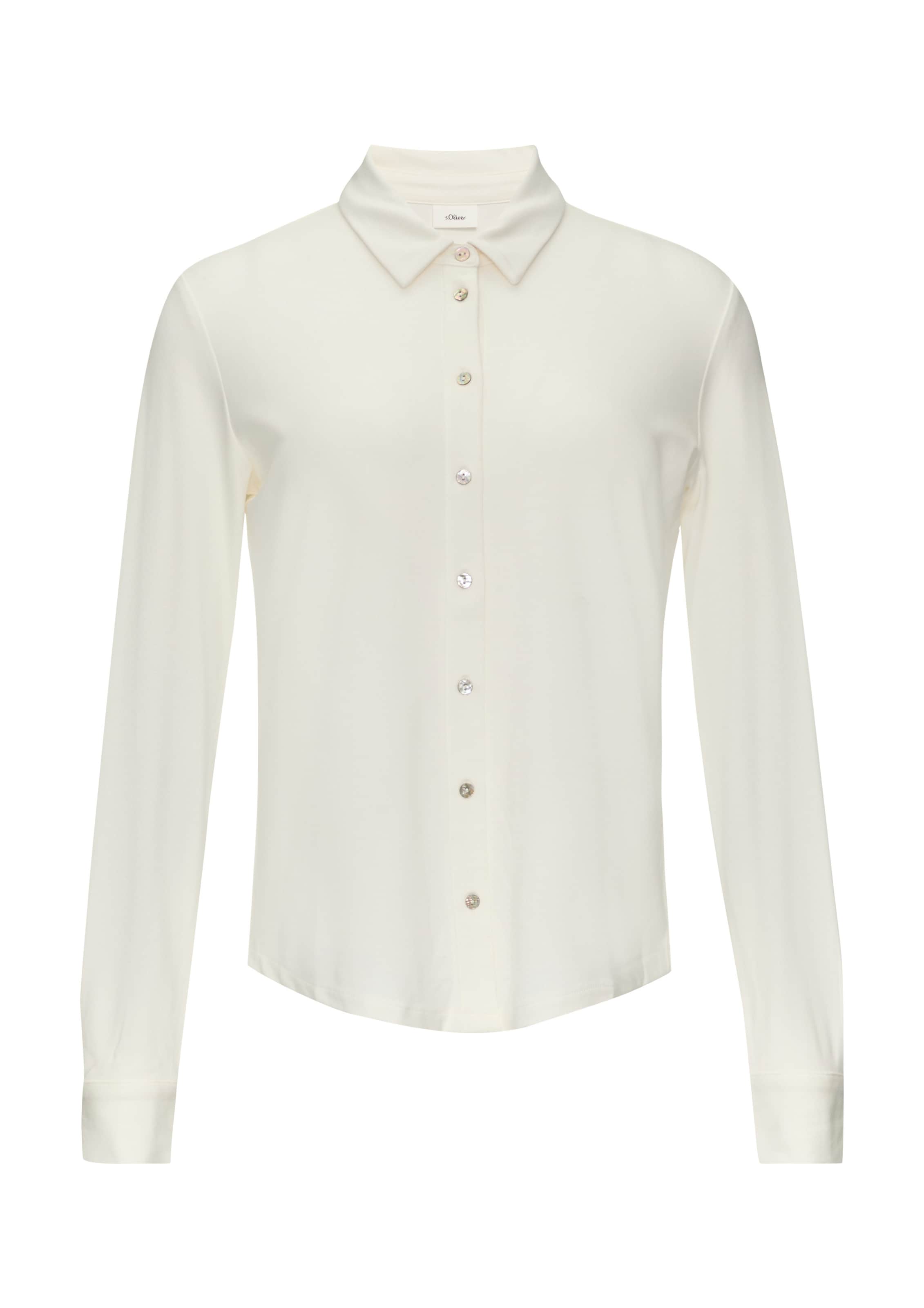 Chemisier s.Oliver BLACK LABEL en beige : devant