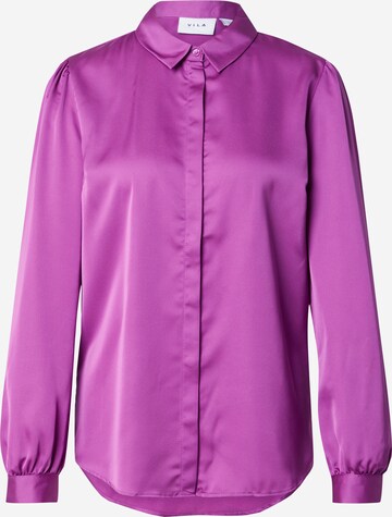 VILA Blouse 'ELLETTE' in Purple: front