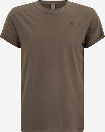 ruda G-STAR Marškinėliai 'Lash': priekis