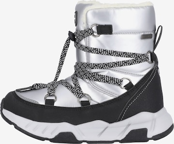 ZigZag Snow Boots 'Turriea' in Silver