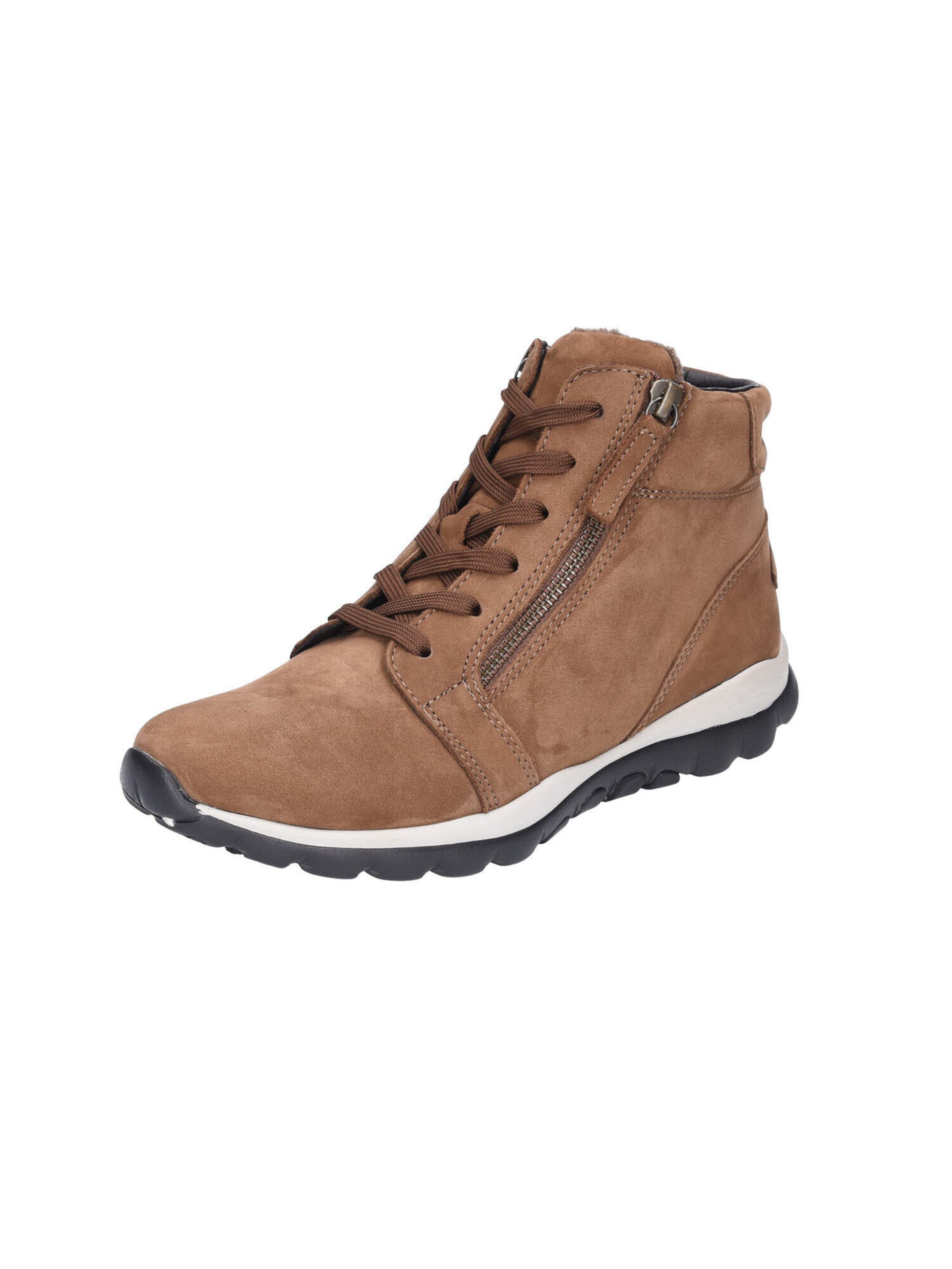 GABOR Schnürschuh in Braun: Vorderseite