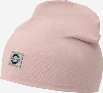 rožinė mikk-line Megzta kepurė: priekis