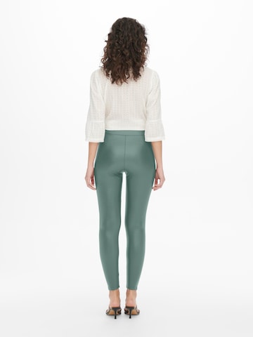 JDY Skinny Leggings 'STINE' in Green