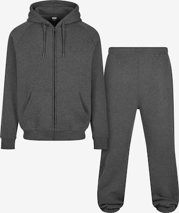 Tuta da jogging di Urban Classics in grigio: frontale