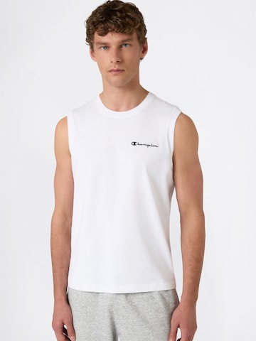 Maglietta di Champion Authentic Athletic Apparel in bianco: frontale