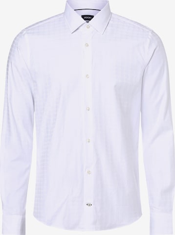 JOOP! Slim fit Zakelijk overhemd 'Pit' in Wit: voorkant