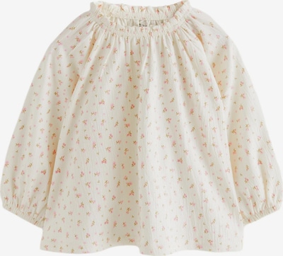 Next Blūze, krāsa - krēmkrāsas / zaļš / rožkrāsas, Preces skats