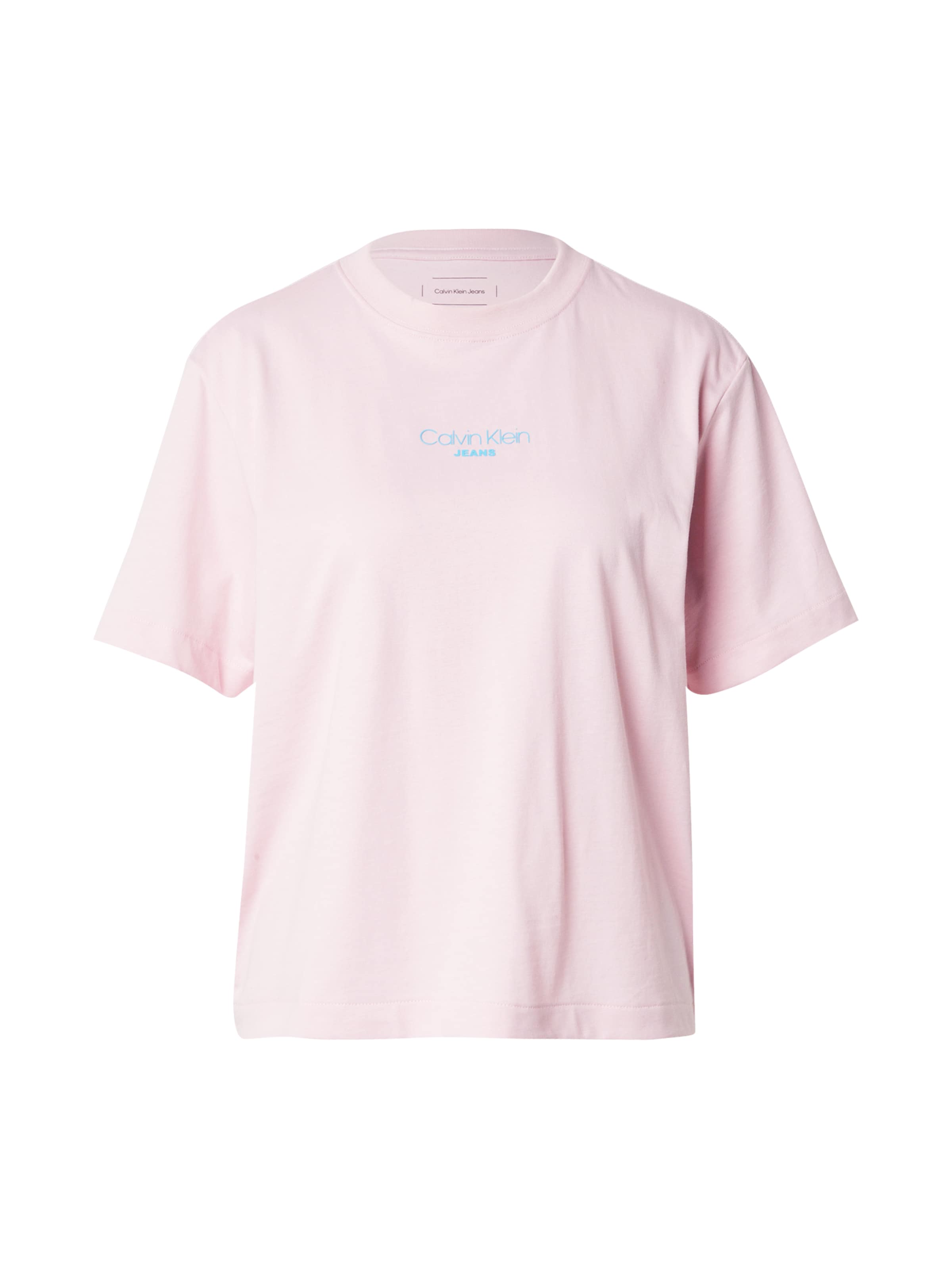 Calvin Klein Jeans Μπλουζάκι σε ροζ: μπροστά