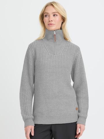 Pullover 'Edna' di Oxmo in grigio: frontale