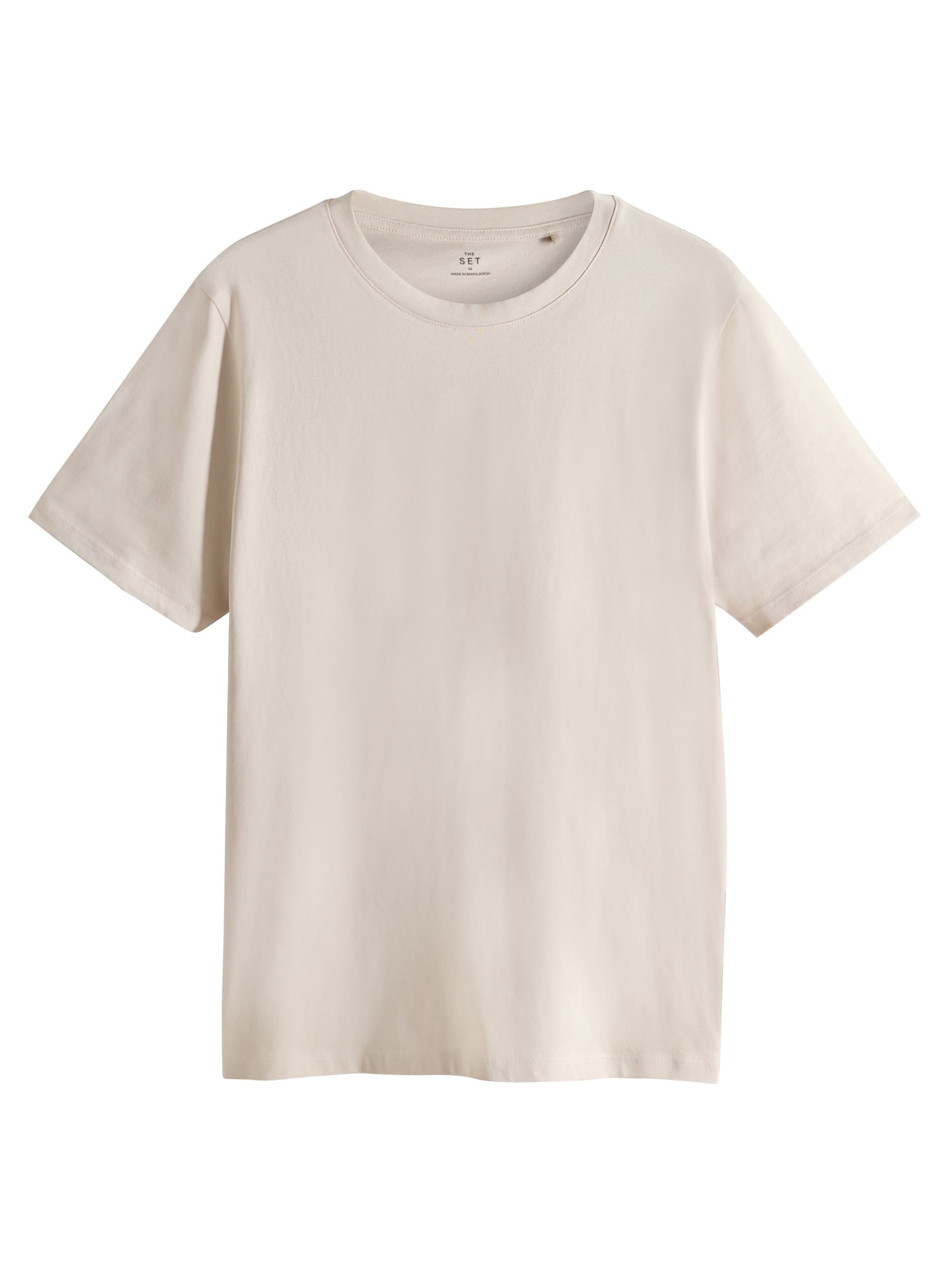 Tricou de la The Set pe bej