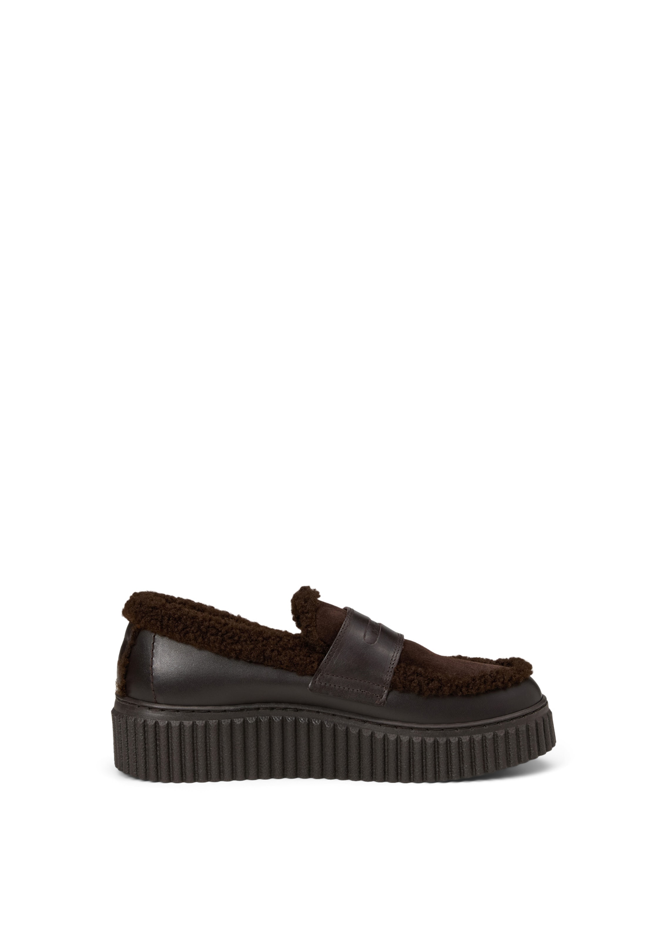 Marc O'Polo Slipper 'Bianca' in Braun: Seite