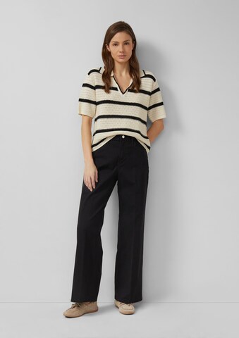 s.Oliver Wide leg Jeans ' SURI ' in Zwart