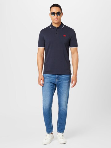 HUGO Poloshirt 'Deresino' in Blau