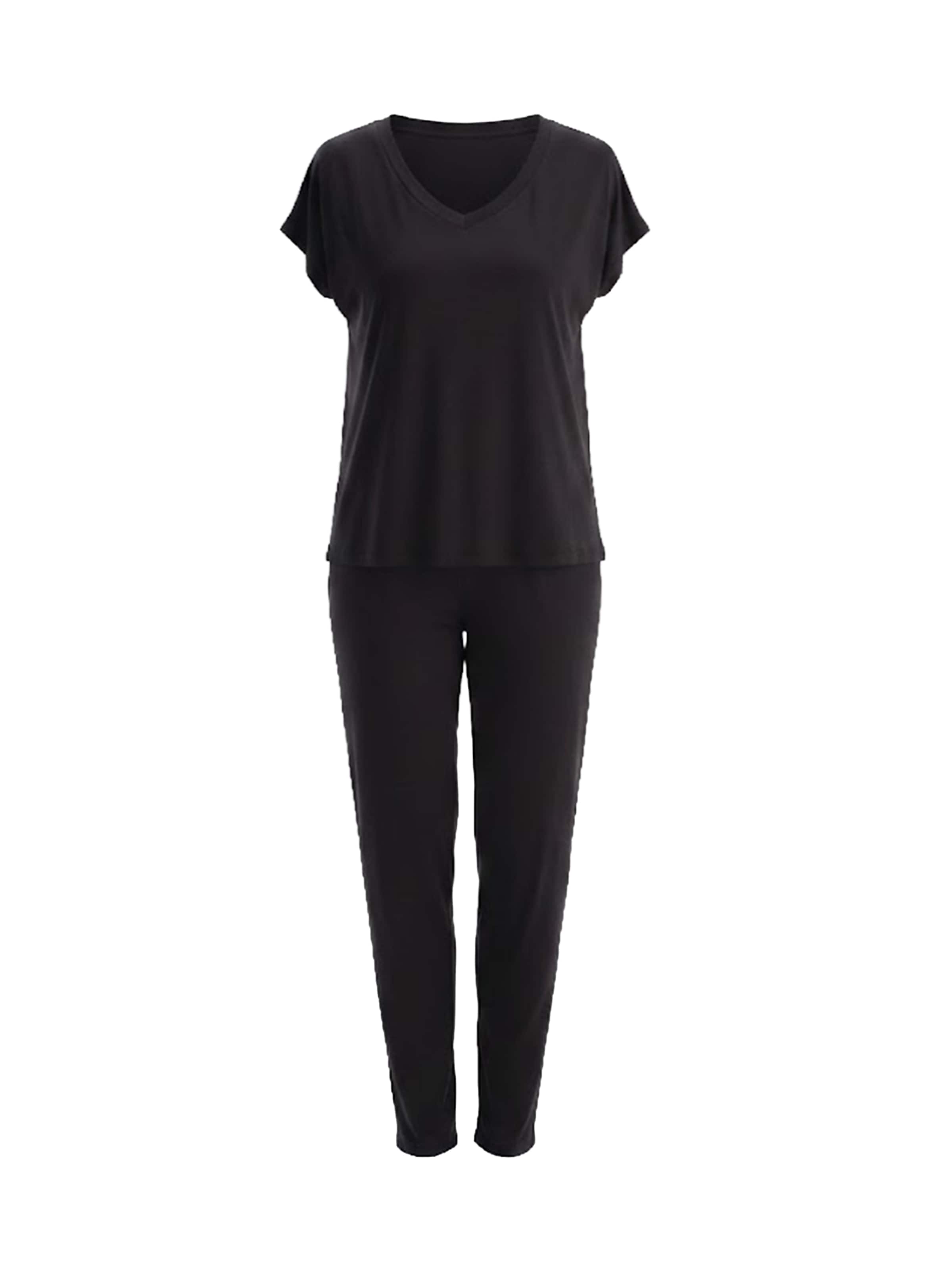 Dagi Pajama in Black: front