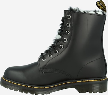 Dr. Martens Gležnarji z vezalkami 'Serena' | črna barva