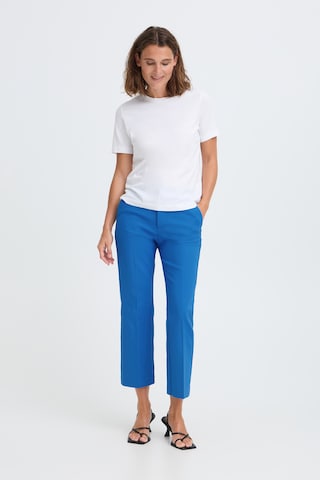 PULZ Jeans Regular Stoffhose ' PZBindy ' in Blau