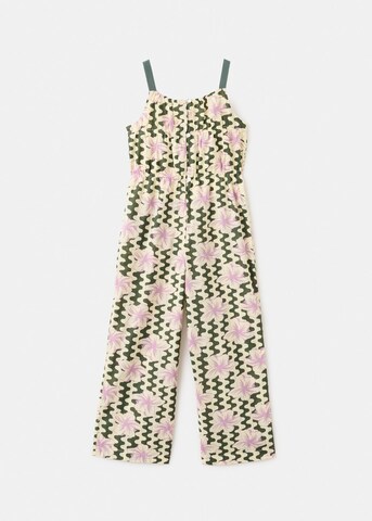 MANGO KIDS Overall 'Hibiscus' in Grün