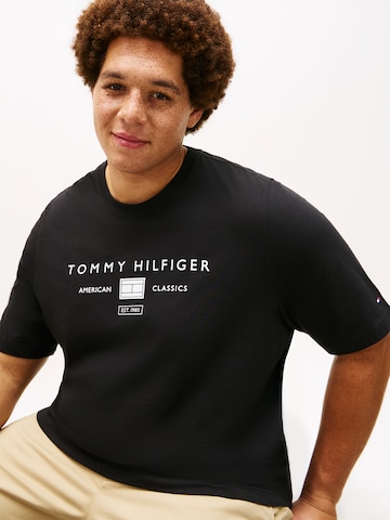 Tommy Hilfiger Big & Tall Shirt in Zwart