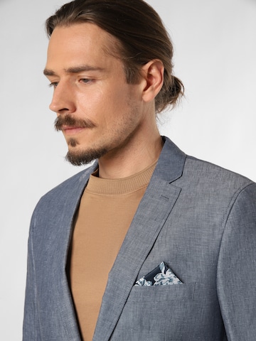 Nils Sundström Regular fit Business-colbert 'Marcello' in Blauw