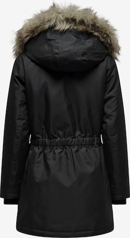 Parka d’hiver 'Iris' ONLY en noir : devant