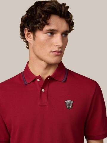 Hackett London Shirt ' HERITAGE BADGE POLO ' in Rood