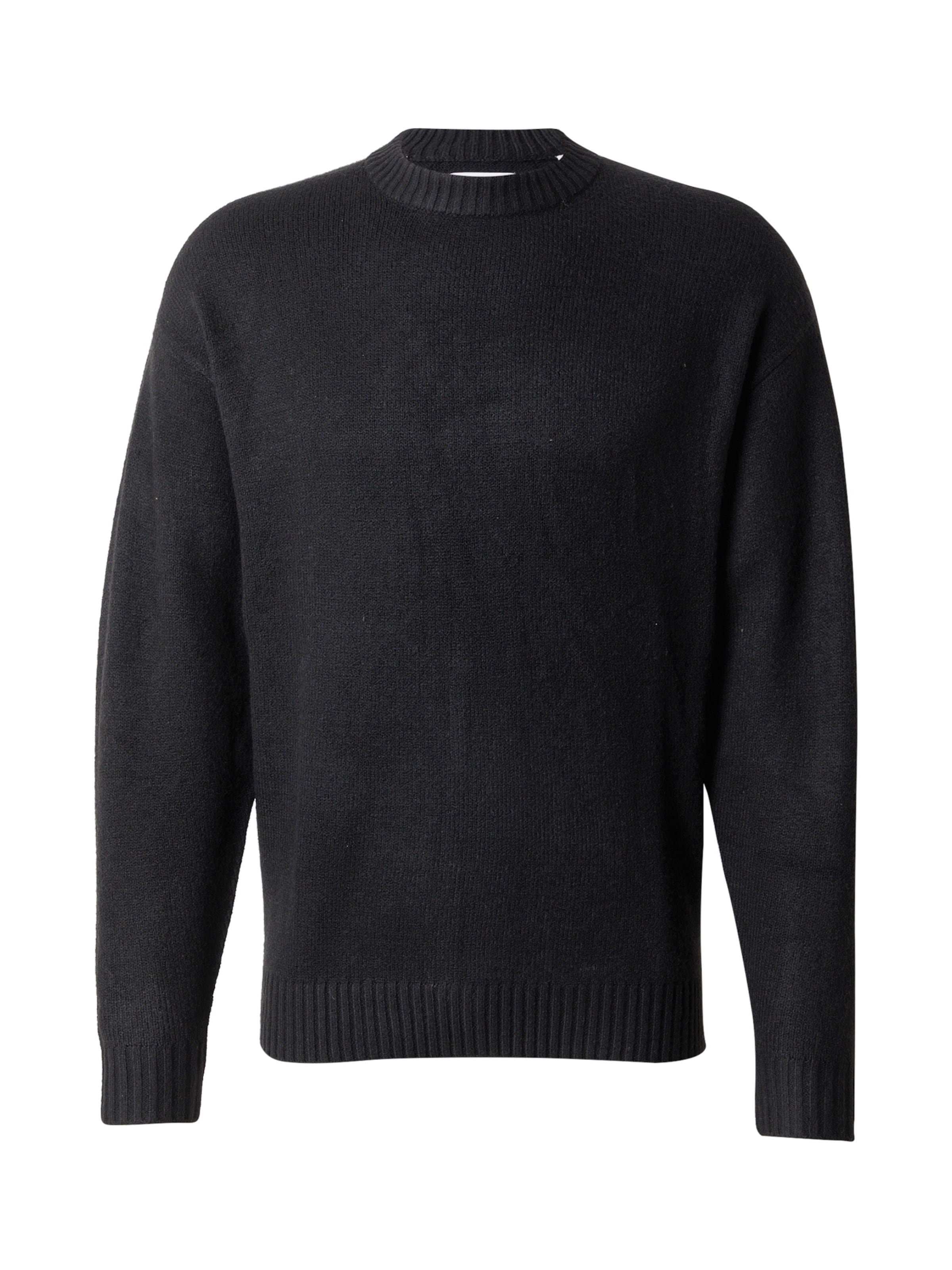 JACK & JONES Sweater 'JJSoho Ollie' in Black: front