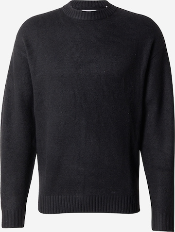 juoda JACK & JONES Megztinis 'JJSoho Ollie': priekis
