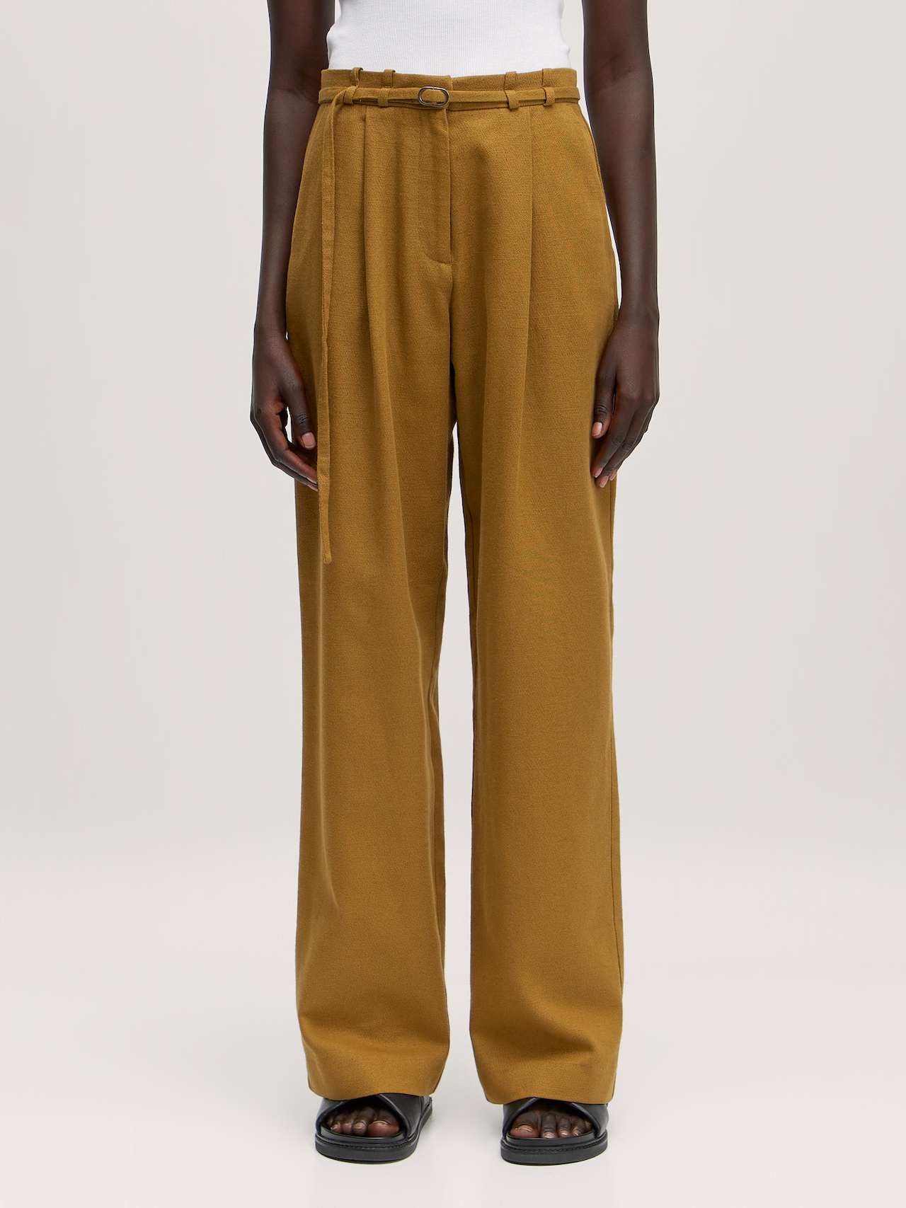 EDITED Pantalón 'Louisa' caqui