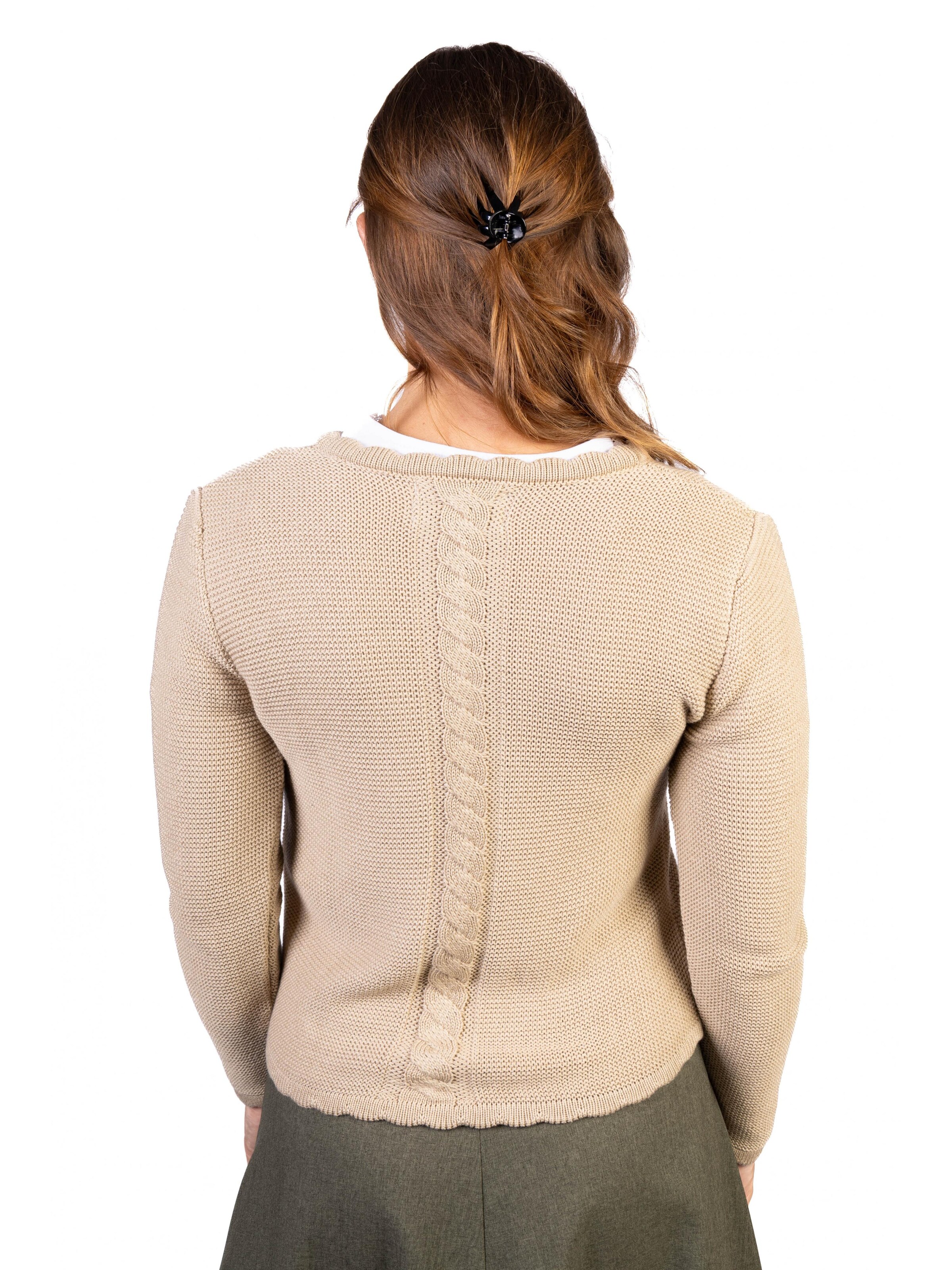 Trachtl Strickjanker 'Mona'‌ in Beige