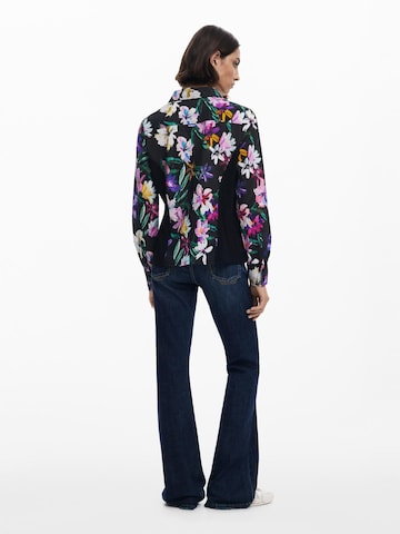 Desigual - Blusa en negro